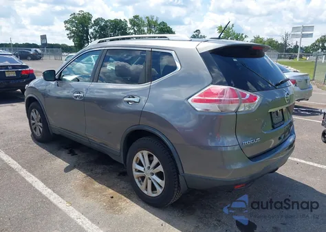 2016 Nissan Rogue Sv from USA, damaged, VIN KNMAT2MV9GP627116